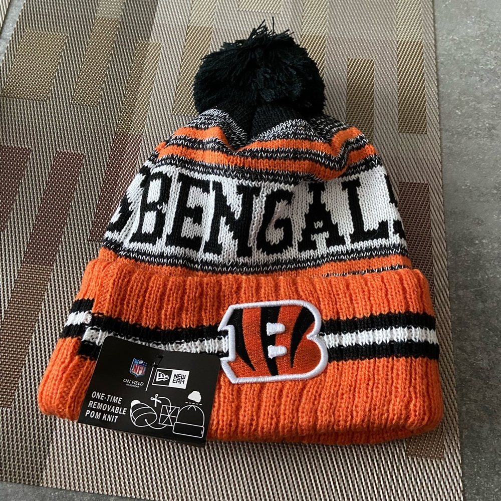 Brand new Cincinnati Bengals beanie without tag